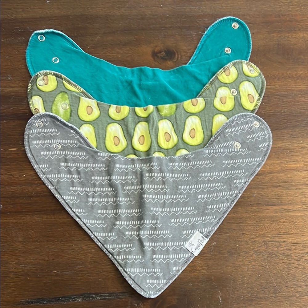 Copper Pearl Bandana Bib Set NWOT